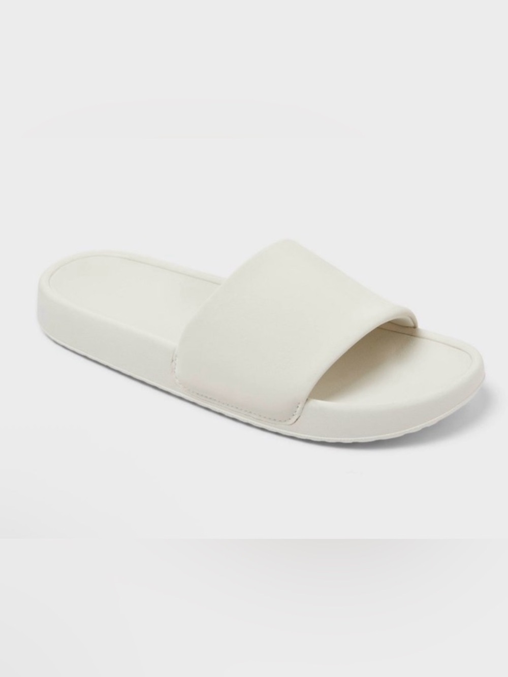 All in Motion- size 11 Cream Makenna Slides - Picture 5 of 5